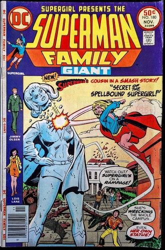 Superman family giant - superman, #180