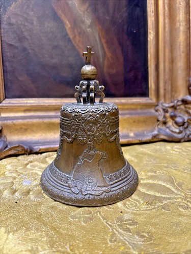 Russia bronze bell 19th - bronze, decor