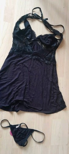Bnwt black babydoll lace - black,