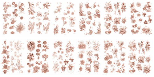 Craft sepia die cut - craft,