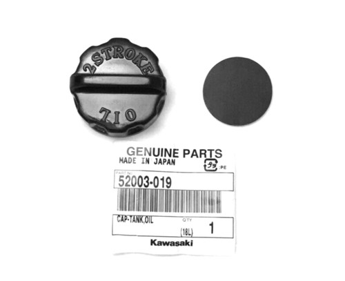 Kawasaki oil tank cap - tank,