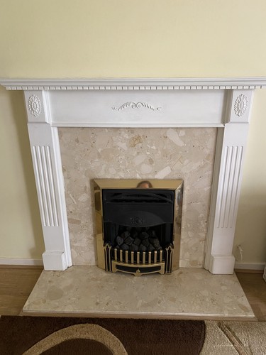 Traditional fire surround