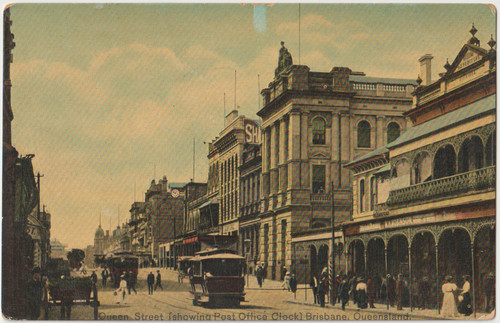 C1906 queen street - c1906-10, brisbane