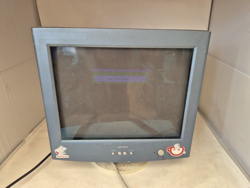 Crt monitor vga retro - crt, 17”