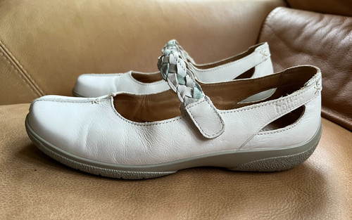 Hotter shake white - shake, leather