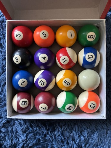 Vintage supapro billiard balls - vintage,