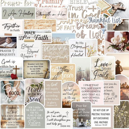 Prayer board stickers - board,