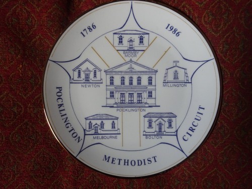 1986 pocklington china - china, plate