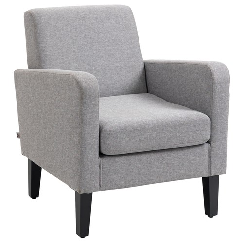 Homcom linen modern curved - homcom, modern-curved