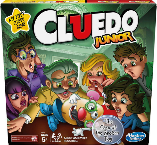 Cluedo junior board game - junior, for