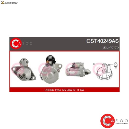 Starter cst40249as for - cst40249as,