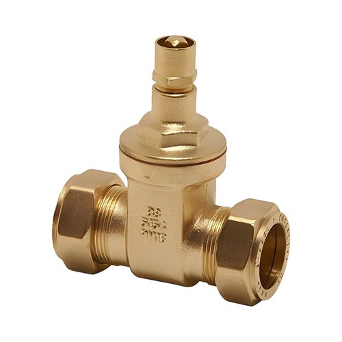 15mm lockshield gate valve - 15mm,