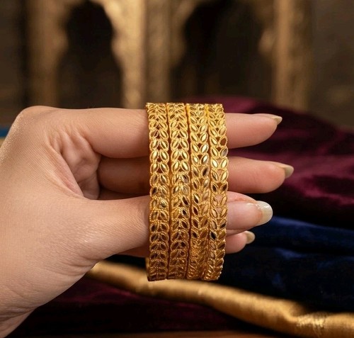 Ethnic bangles 22k - 22k, gold