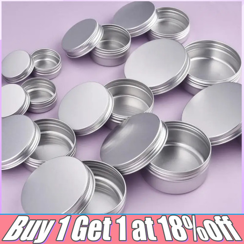 Aluminum metal empty cream - metal,