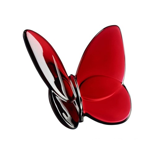 Crystal glass butterfly - crystal,