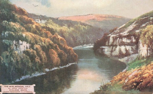 The wye monsal - the, derbyshire