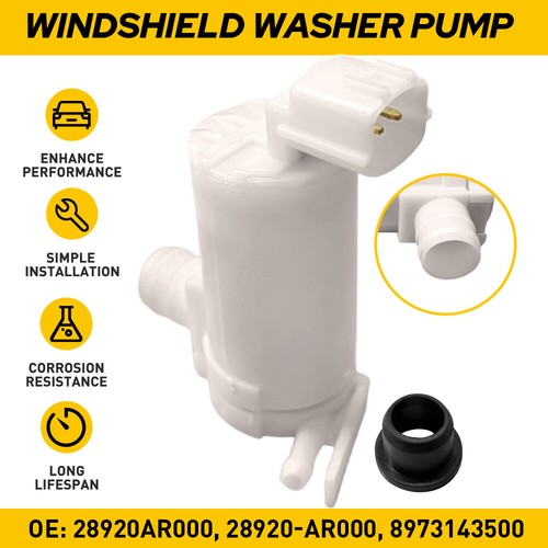 Front windscreen washer pump - front,