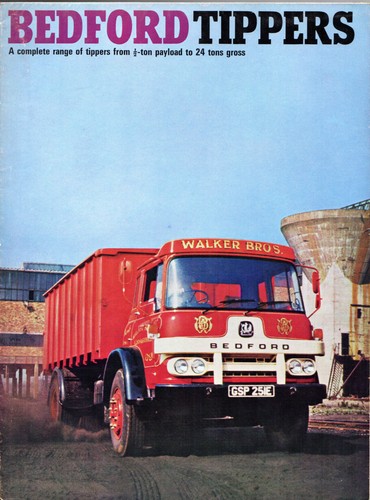 Bedford tippers 1968 market - tippers,