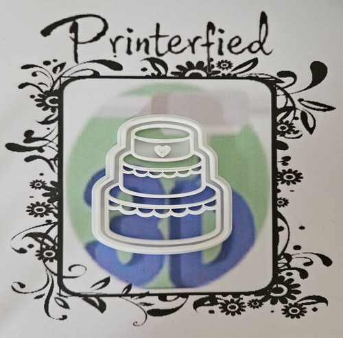 Wedding cake cookie press - wedding,