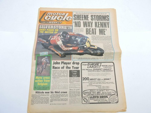 Motorcycle weekly newspaper - weekly,