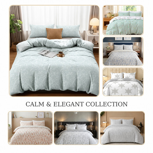 Luxury reversible duvet cover - duvet,