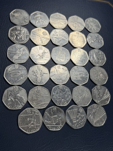 Olympic 50p london 2012 - london,