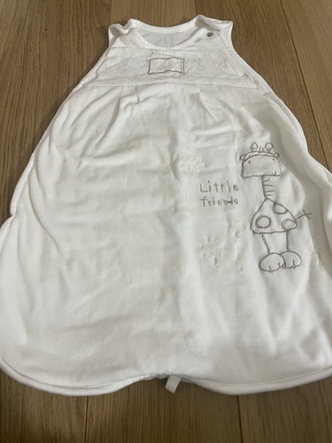 Unisex white sleeping - bag, 3-6