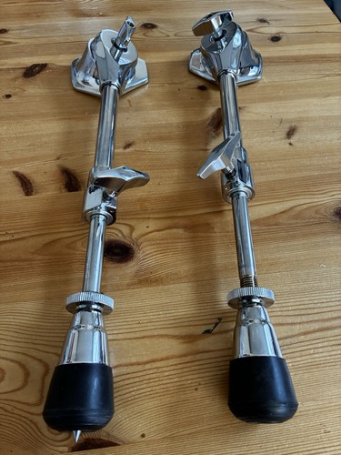Pair bass drum spurs legs - bass,