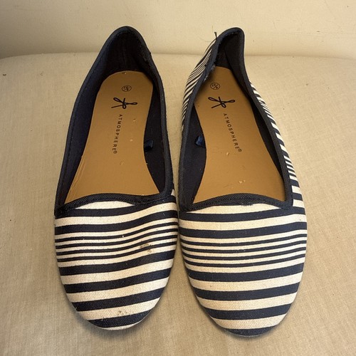 Primark navy and white shoes - and,