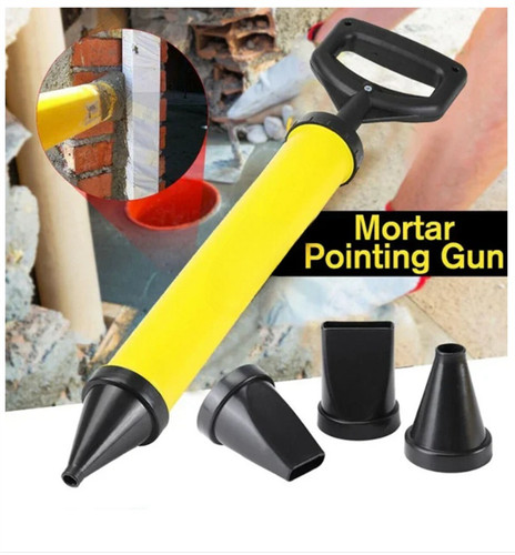 Mortar pointing grouting gun - grouting,