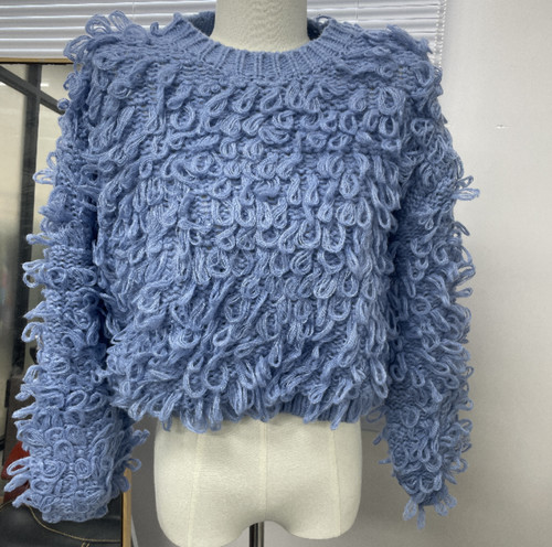 Women chunky knit pullover - women's,