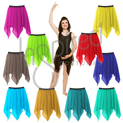 Girls chiffon handkerchief - chiffon,