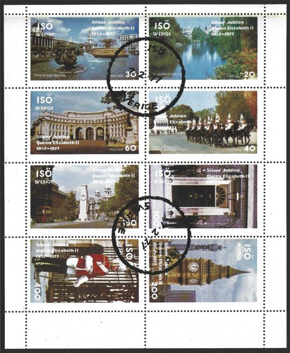 Iso sverige 1977 - sverige, silver