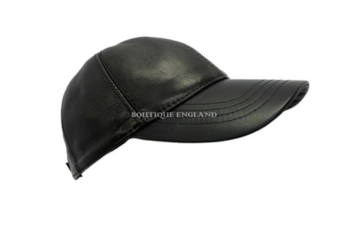 Baseball cap real leather - baseball,