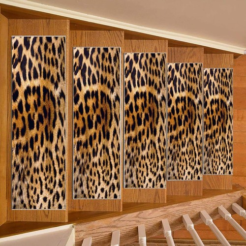 Leopard rug modern - leopard, step