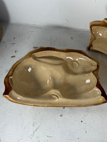 Antique stoneware rabbit bunny - stoneware,