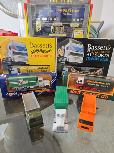 Corgi truckers matchbox trucks - corgi,
