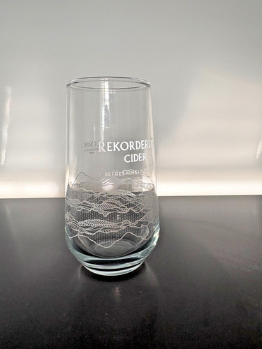 Rekorderlig cider pint glass - cider,