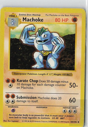 Machoke 102 base - machoke, set