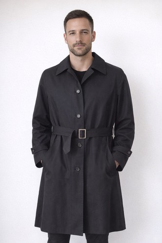 Bartsons trench coat belted - trench,