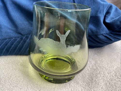 Vintage caithness glass vase - vintage,
