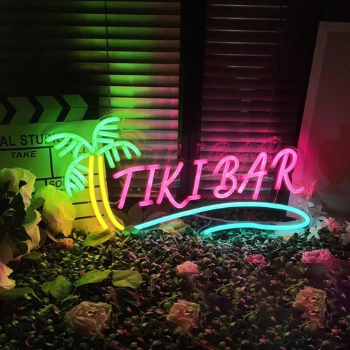 Tiki bar neon home - tiki,