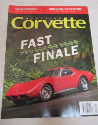 Corvette magazine book - magazine,