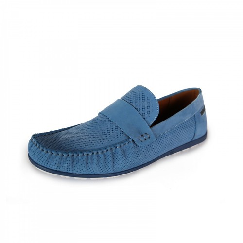 Men moccasin leather - men's,