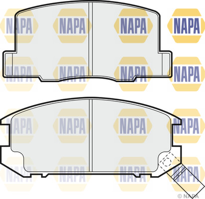 Brake pads set - brake,