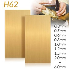 Brass sheet various - , sizes