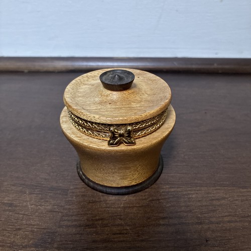 Vintage hand turned - hand, wooden