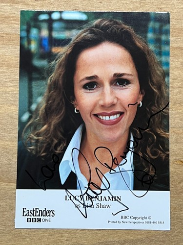 Hand signed eastenders cast - signed,