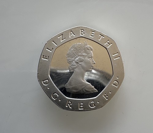 1982 silver proof - 1982, piedfort
