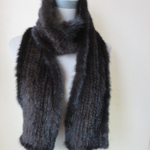 Men real mink fur long - real,